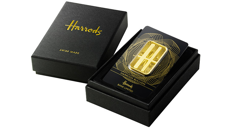 Harrods Mini Gold Bars (3 x 100g)