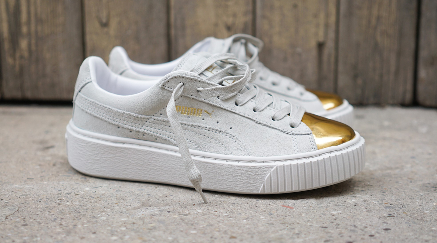 Buy all gold puma sneakers - 60% OFF 