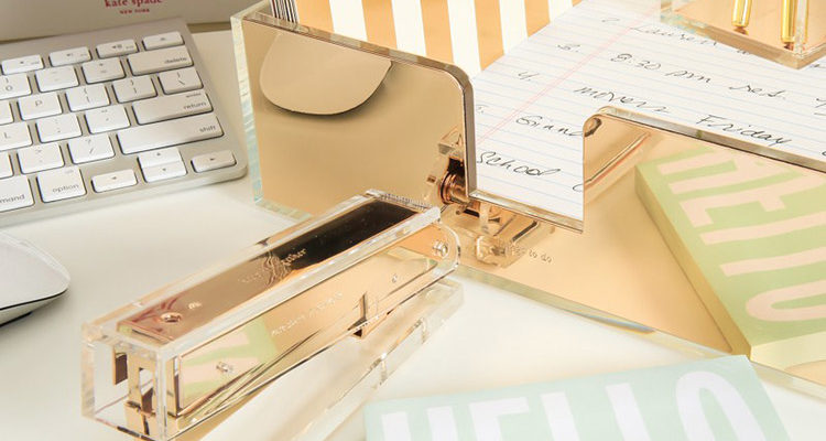 Kate Spade New York Gold Desk Accessories Gold Blog